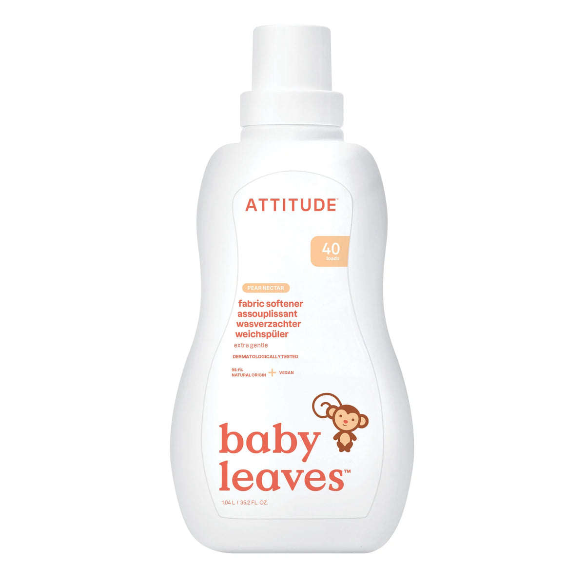 Baby Fabric Softener Pear Nectar-33.8 FL.OZ. - 40 loads