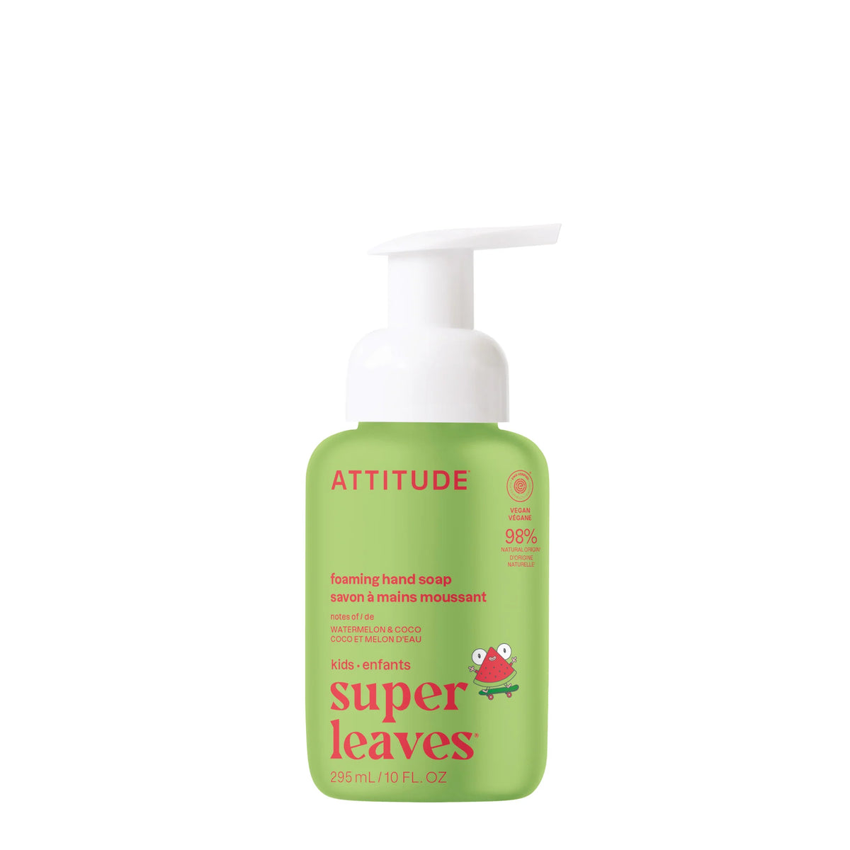 Kids Foaming Hand Soap Watermelon & Coco-10 FL. OZ.