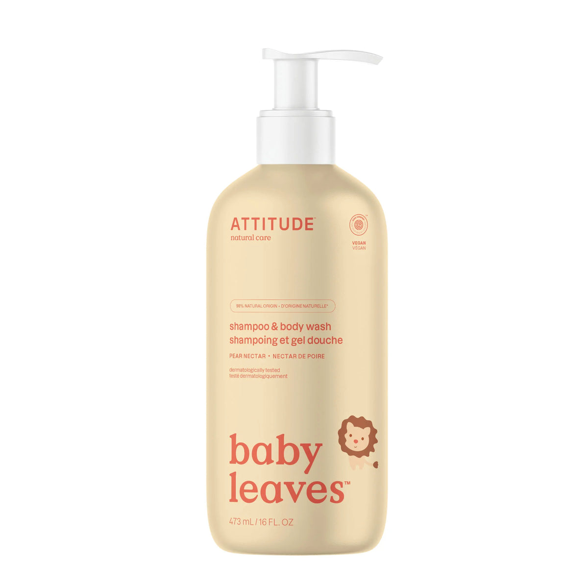 2-in-1 Baby Shampoo & Body Wash Pear Nectar-16 FL. OZ.